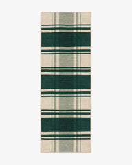 Easton Plaid Green Rug