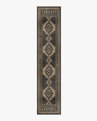 Rayne Charcoal & Tan Rug