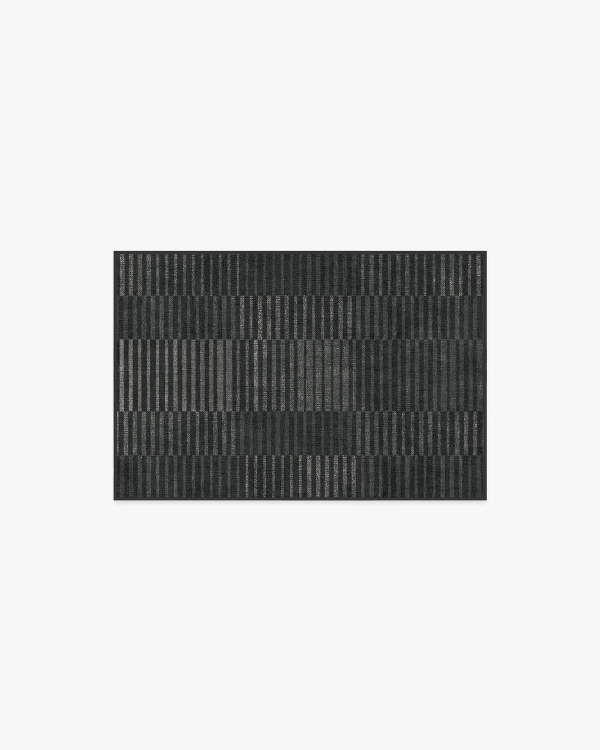 Shadow Stripe Charcoal Rug