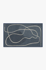 Strova Dusk Blue Flatwoven Rug