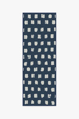 Cobblestone Navy Outdoor Rug