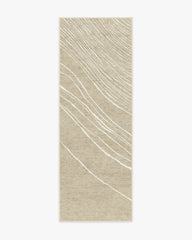 Dune Stone & Ivory Flatwoven Rug by The Local Project