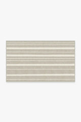 Hudson Stripe Stone Flatwoven Rug