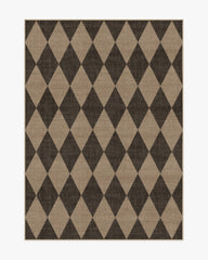 Palazzo Soft Black Re-Jute Rug