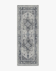 Kira Stone Blue Flatwoven Rug
