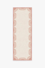 Fringe Pink & Ivory Rug by Gray Malin