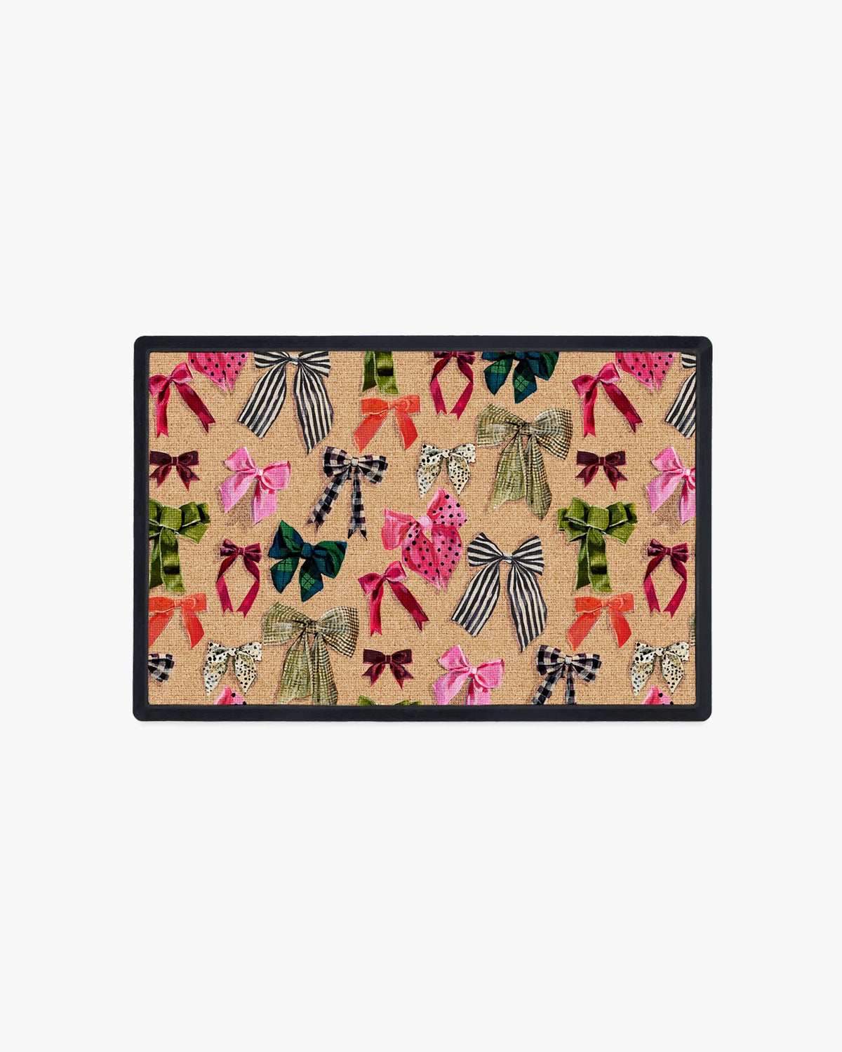 Festive Bows Multicolor Doormat