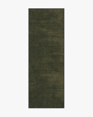 Nico Solid Olive Flatwoven Rug