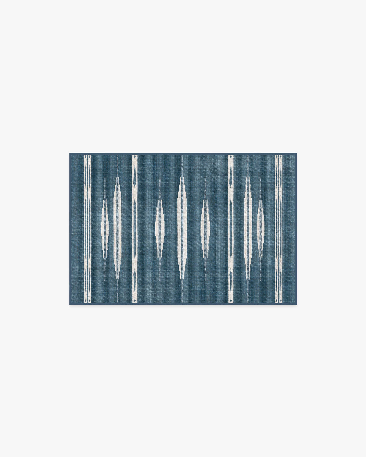 Raye Indigo & Ivory Flatwoven Rug