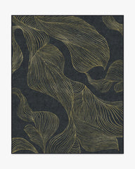 Sana Black & Gold Rug