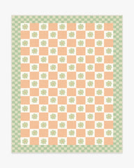 Mini Daisy Checkerboard Rug
