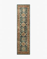 Avila Vintage Ink & Amber Rug